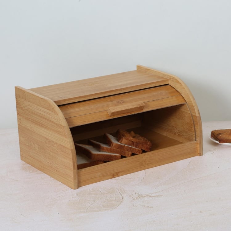 Mendo Bamboo Bread Box