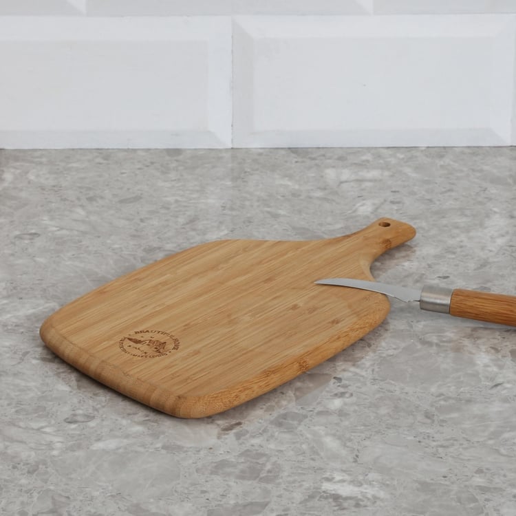 Mendo Bamboo Chopping Board with Handle