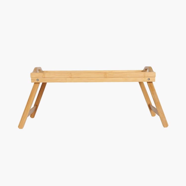 Mendo Beautiful Home Bamboo Breakfast Tray - 63x30x44.5cm