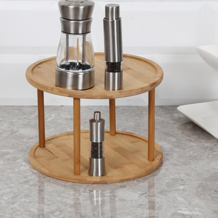 2 Tier Bamboo Organizer