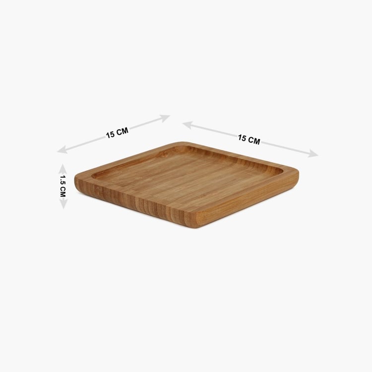 Mendo Bamboo Appetizer Plate