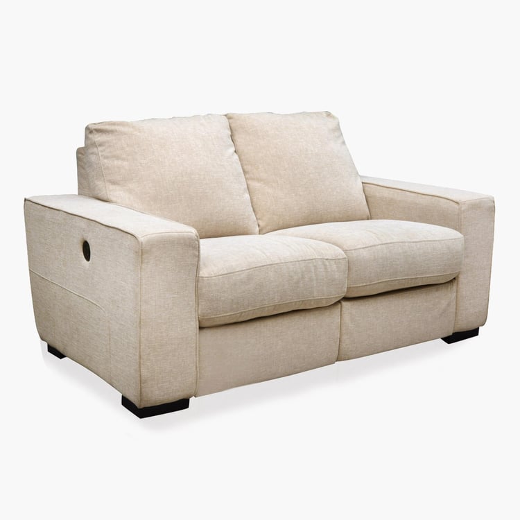 Aura Fabric 2-Seater Electric Incliner - Beige