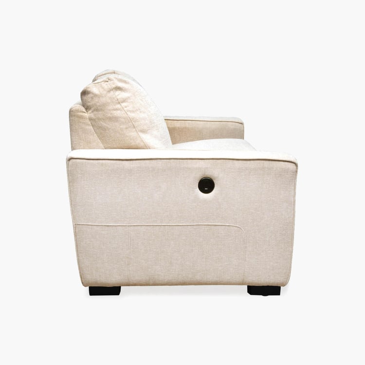 Aura Fabric 2-Seater Electric Incliner - Beige