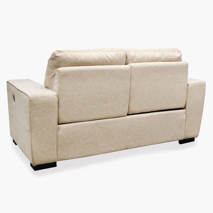 Aura Fabric 2-Seater Electric Incliner - Beige