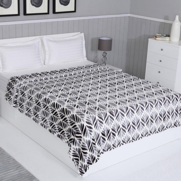 Printed Double Bed Blanket- 220x240cm
