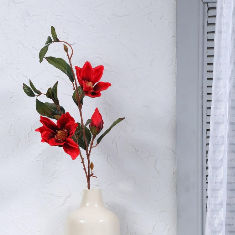 Single Yulan Artificial Flower Stem