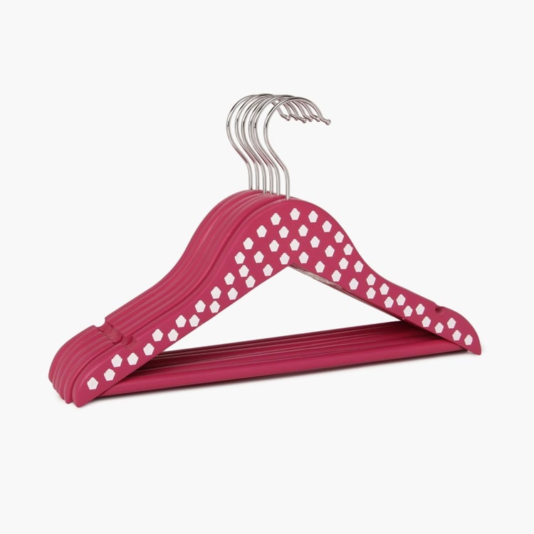 Printed Wooden Hanger - Set Of 6 Pcs.