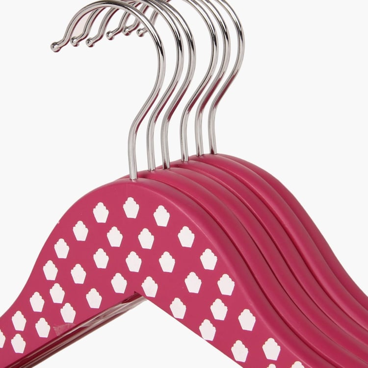 Printed Wooden Hanger - Set Of 6 Pcs.