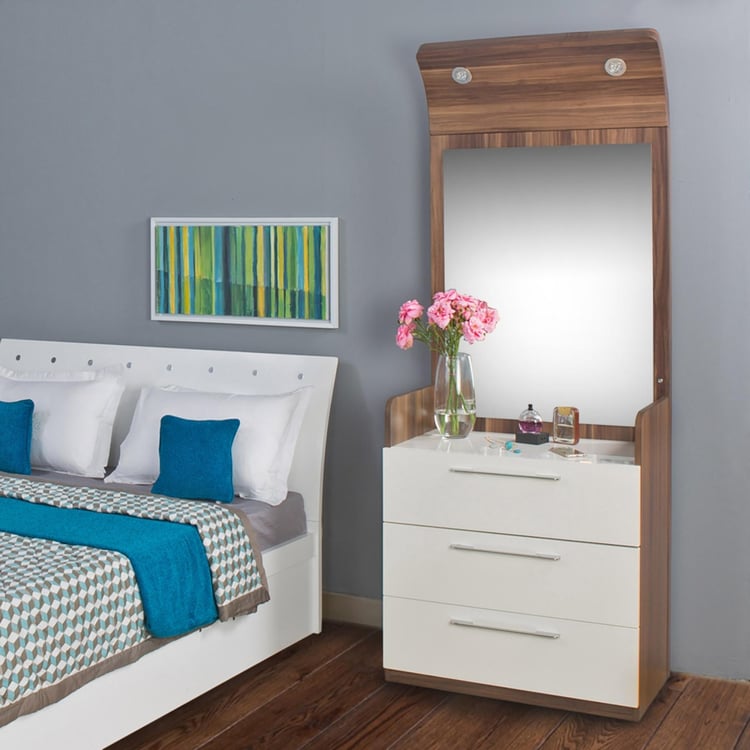 Melange Dresser With Mirror