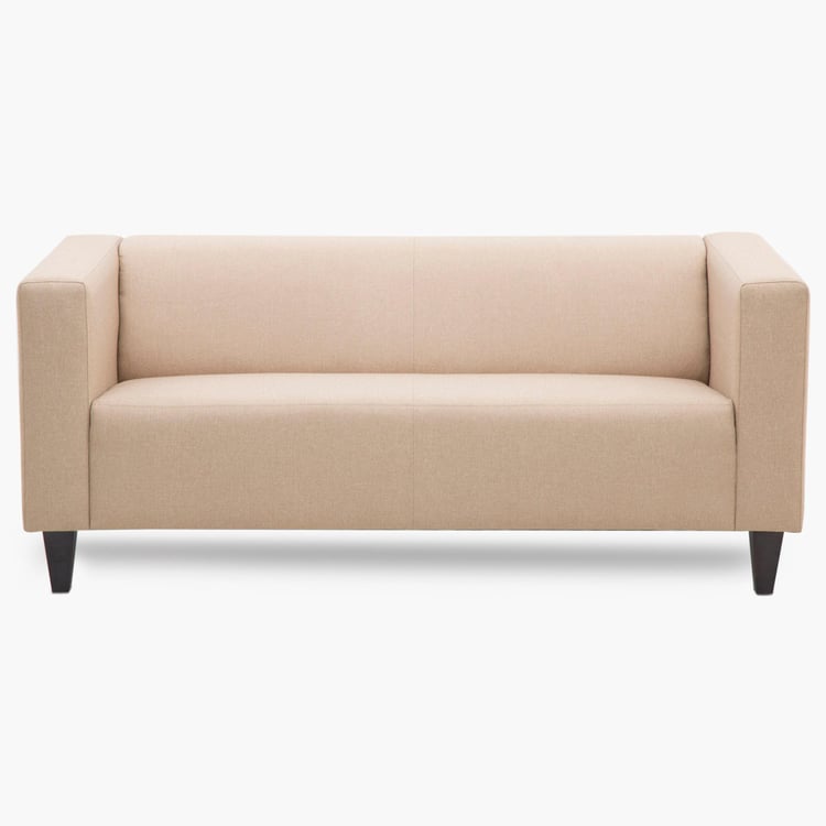 New Athens Fabric 3-Seater Sofa - Beige