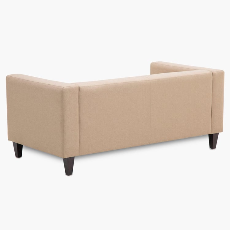 New Athens Fabric 3-Seater Sofa - Beige