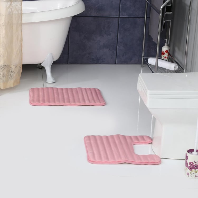 Memory Foam Bathmat - Set Of 2