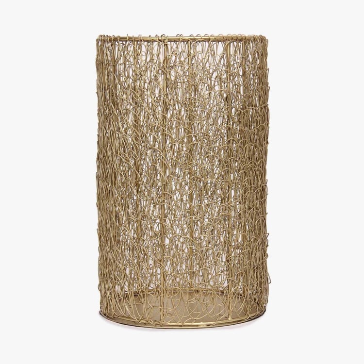 Galaxy Verlin Mesh Cylindrical Hurricane Vase