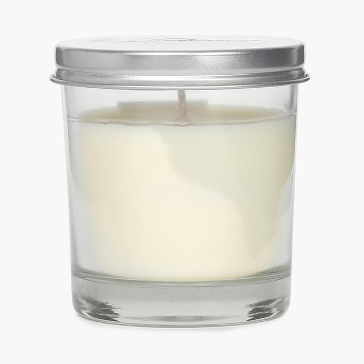 Cypress Nicole Glass Jar Vanilla Candle