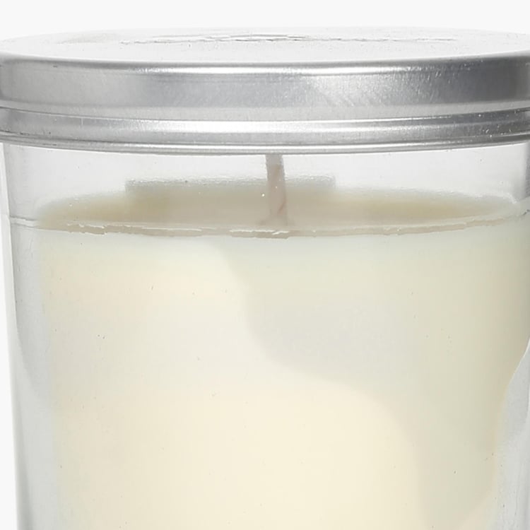 Cypress Nicole Glass Jar Vanilla Candle