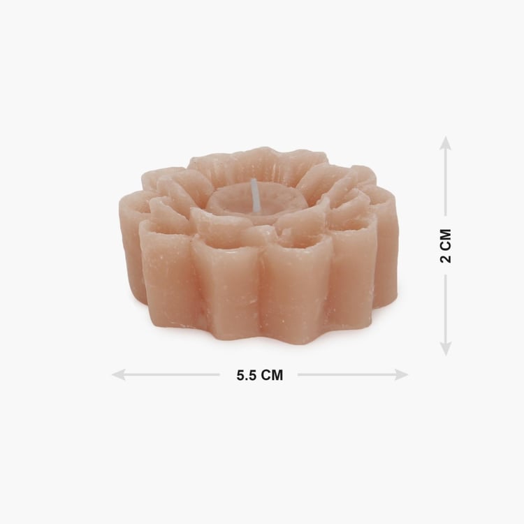 Splendid Sandalwood Floating Candle Set-2pcs