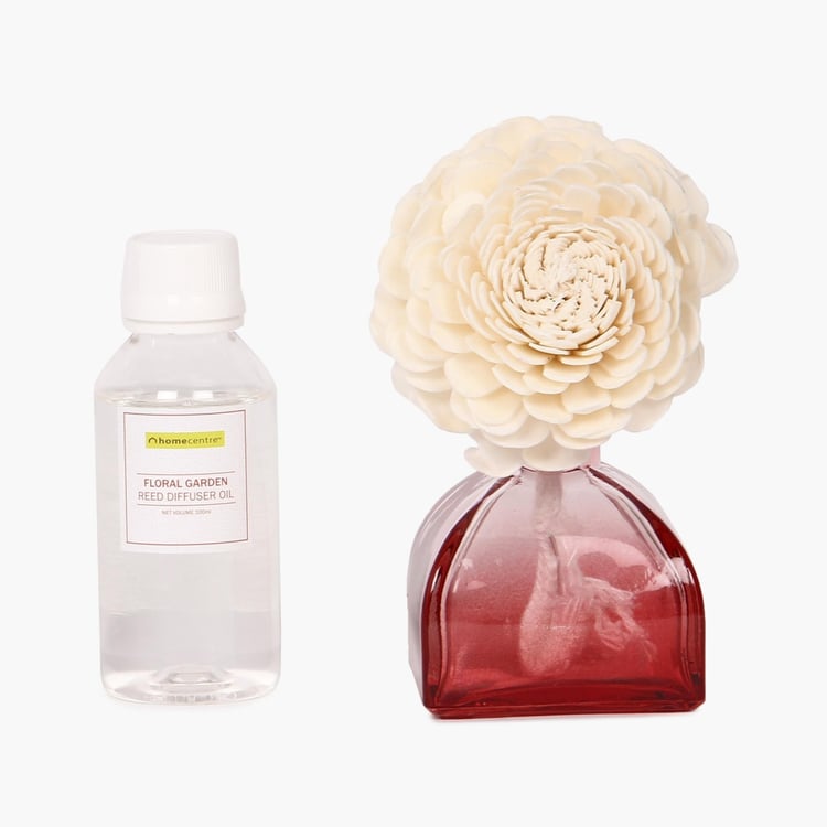 Splendid Floral Garden Diffuser Oil Set