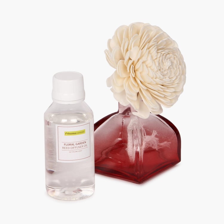 Splendid Floral Garden Diffuser Oil Set