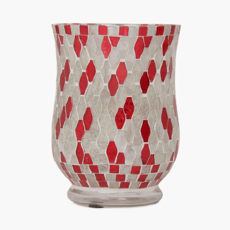 Galaxy Adrian Mosaic Hurricane Vase