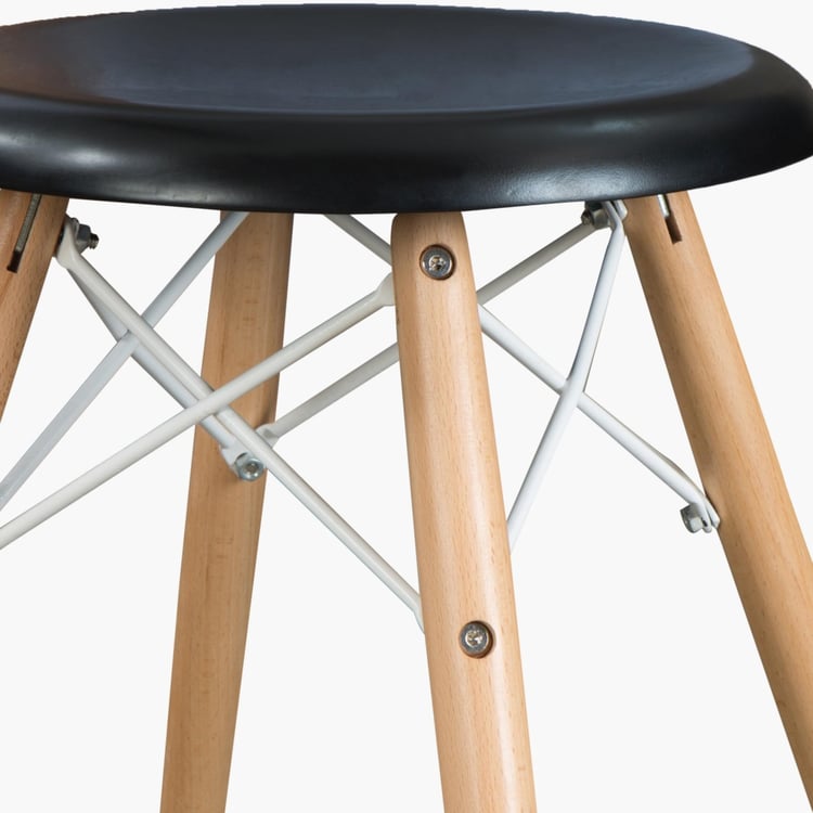 Ivan Solid Wood Stool