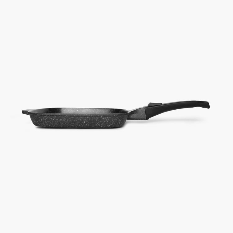 Partitioned Griddle Pan With Detachable Handle
