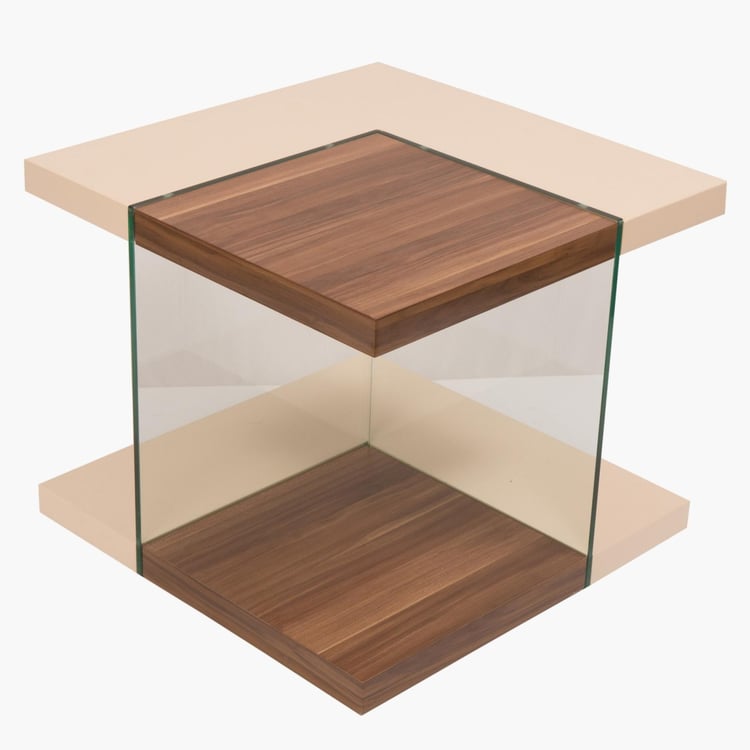 Akron Nxt Cameron End Table - Beige