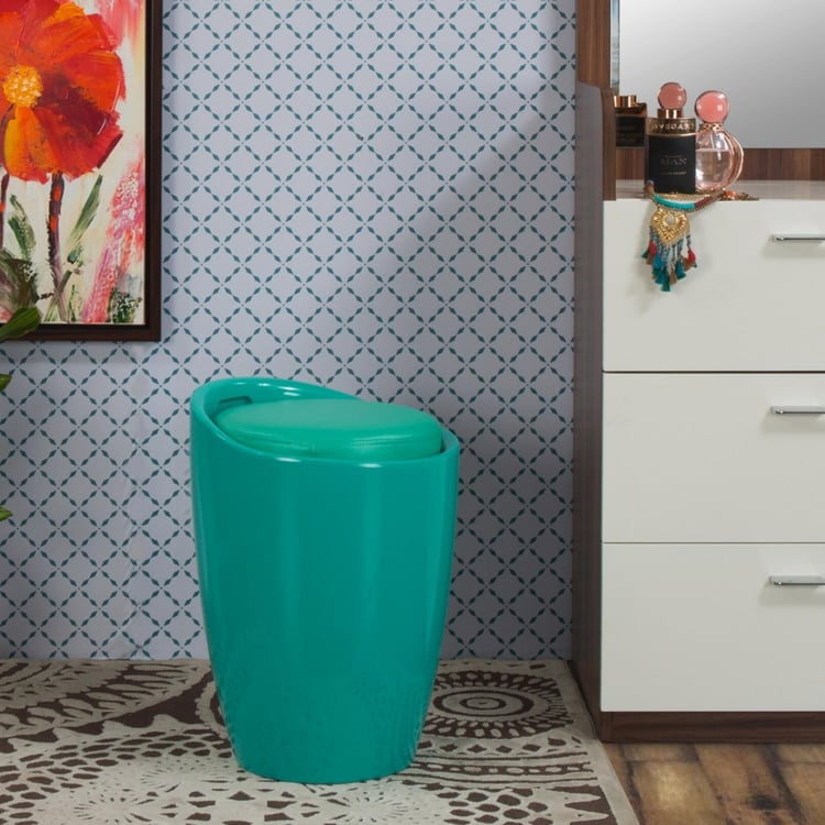 Gabby Ottoman with Storage - Teal