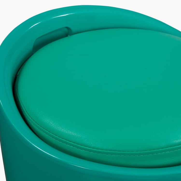 Gabby Ottoman with Storage - Teal