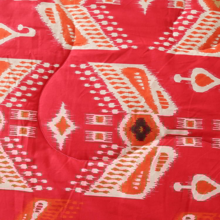 PORTICO Printed Bedding Set with Comforter - 4 Pcs