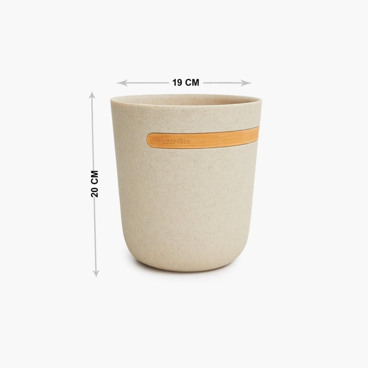 Marshmallow Polyresin Waste Bin