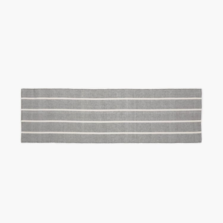 Kale Ribbed Ash Accent Runner