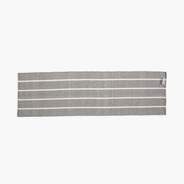 Kale Ribbed Ash Accent Runner