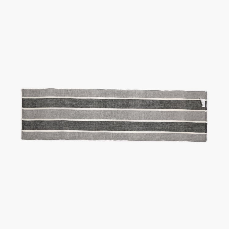 Kale Ribbed Ash Accent Runner