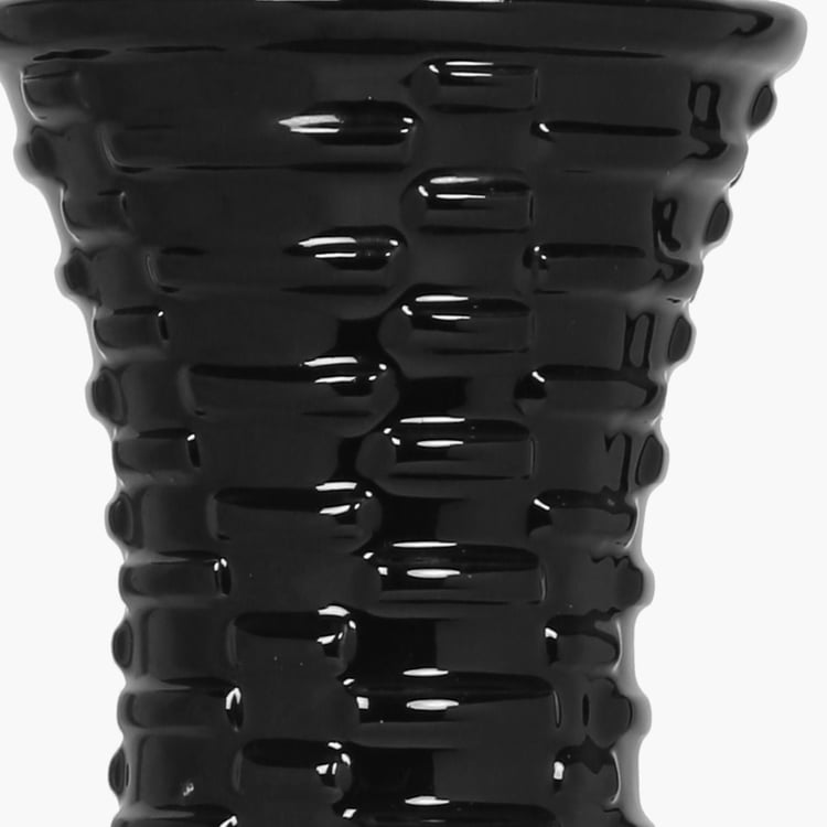 Splendid Skagen Ceramic Ribbed Vase- 10.5 X 33 cm.