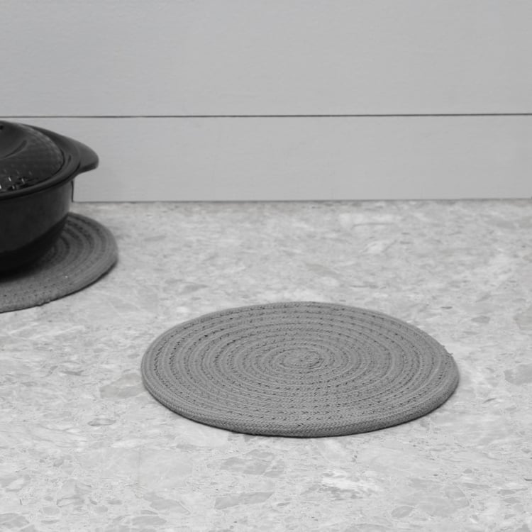 Solid Braid Trivet - Set Of 2