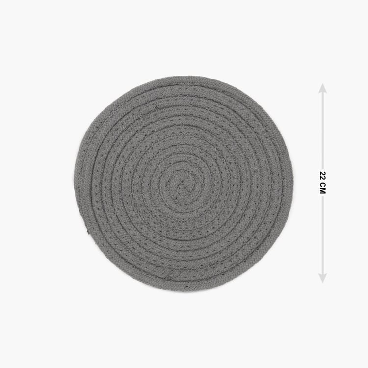 Solid Braid Trivet - Set Of 2