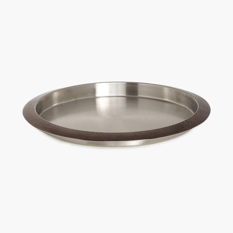 Wexford Nickel Finish Bar Tray