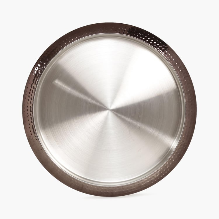 Wexford Nickel Finish Bar Tray