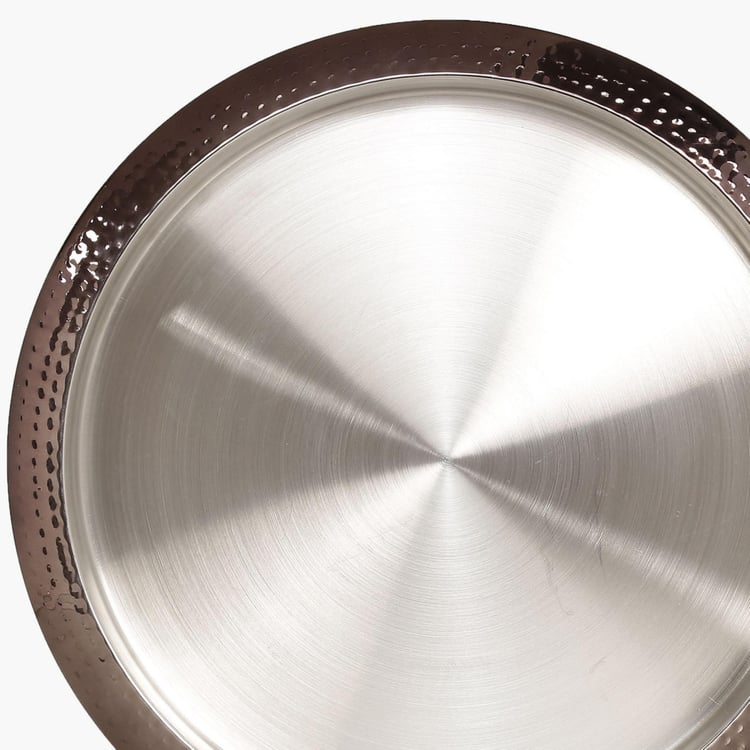Wexford Nickel Finish Bar Tray