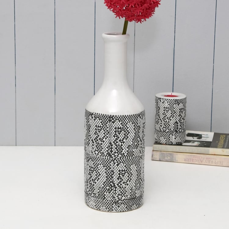 Galaxy Venus Long Neck Ceramic Vase