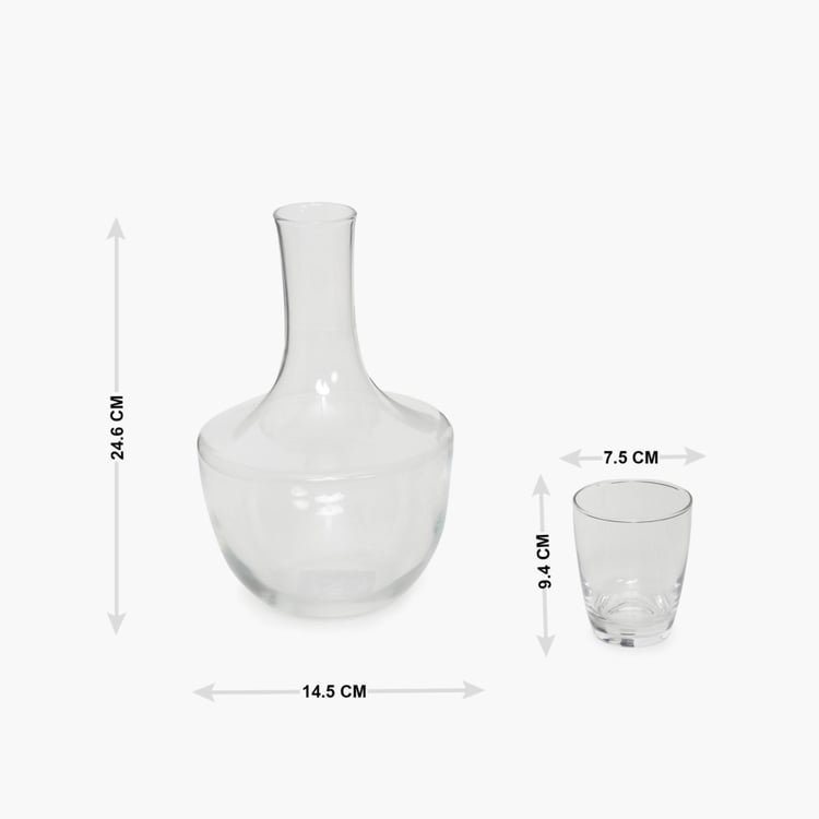 Triffle Bermonte Clear Glass Set - Set Of 7 Pcs.