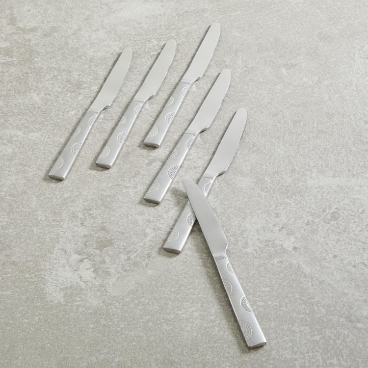 Laek Silver Butter Knives Set