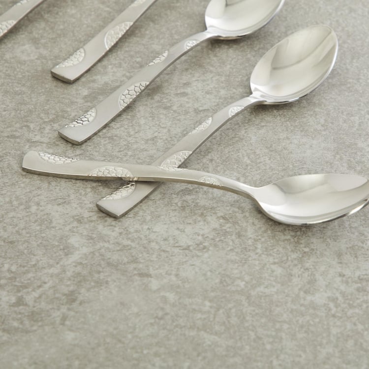 FNS Happiness Stainless Steel Tea Spoon Set - 6 Pcs.