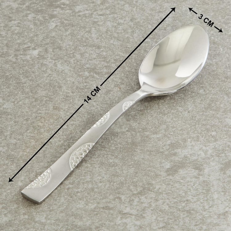 FNS Happiness Stainless Steel Tea Spoon Set - 6 Pcs.
