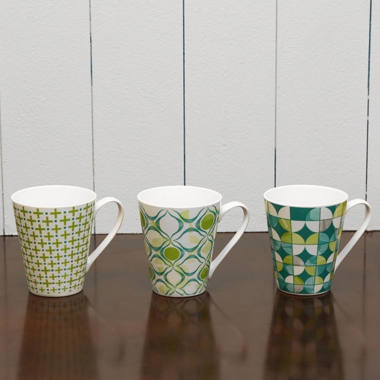 Lexi-Alicia Mugs- Set Of 3 Pcs.