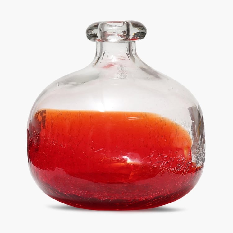 Splendid Victoria Crackle Glass Vase