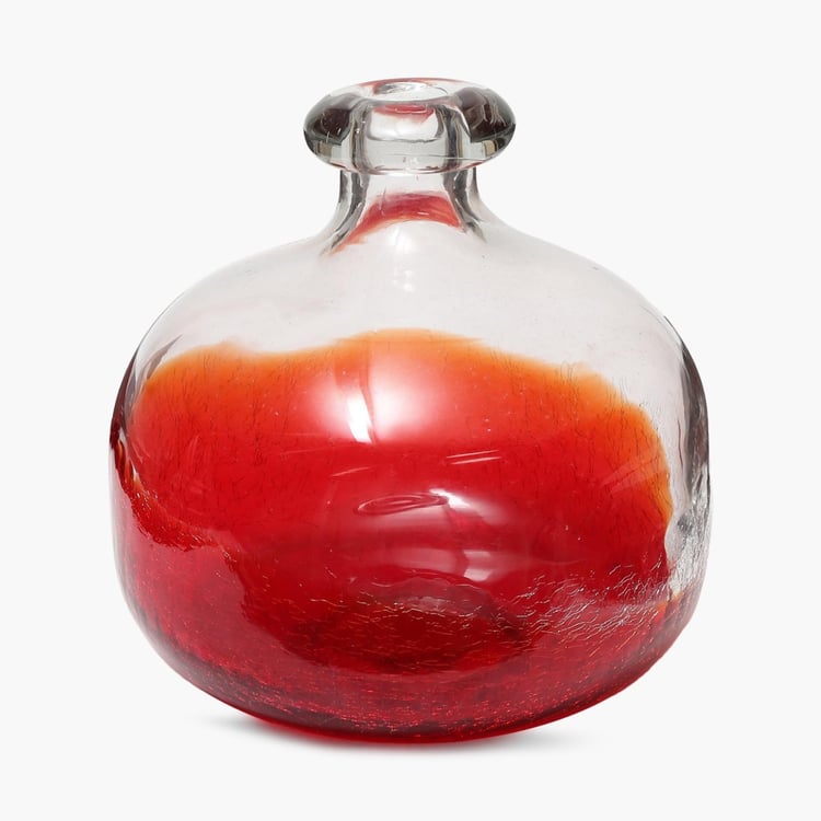 Splendid Victoria Crackle Glass Vase