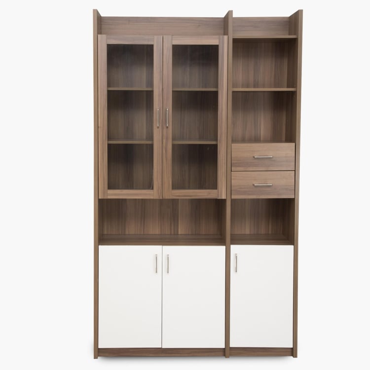 Melange Three Door Bookcase