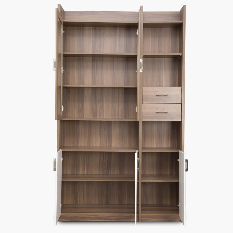 Melange Three Door Bookcase