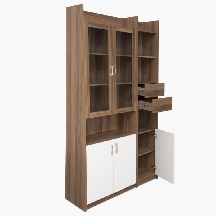 Melange Three Door Bookcase
